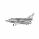 Euro Fighter Typoon | High-Quality CAD Model_0_270_degree_snapshot