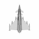 Euro Fighter Typoon | High-Quality CAD Model_270_0_degree_snapshot