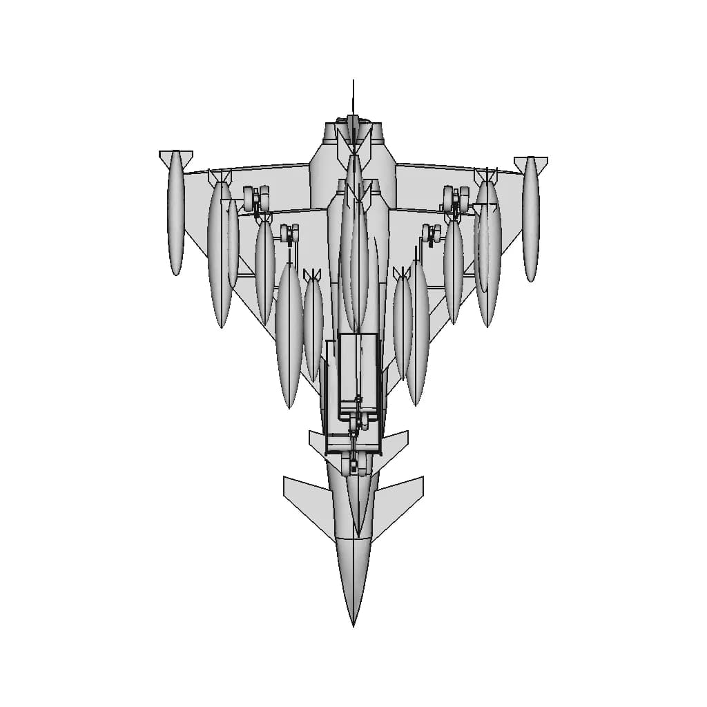 Euro Fighter Typoon | High-Quality CAD Model_90_0_degree_snapshot
