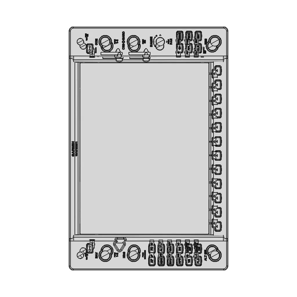 Garmin Gdu1050 Pfd/Mfd - Standard Mechanical Component_0_90_degree_snapshot