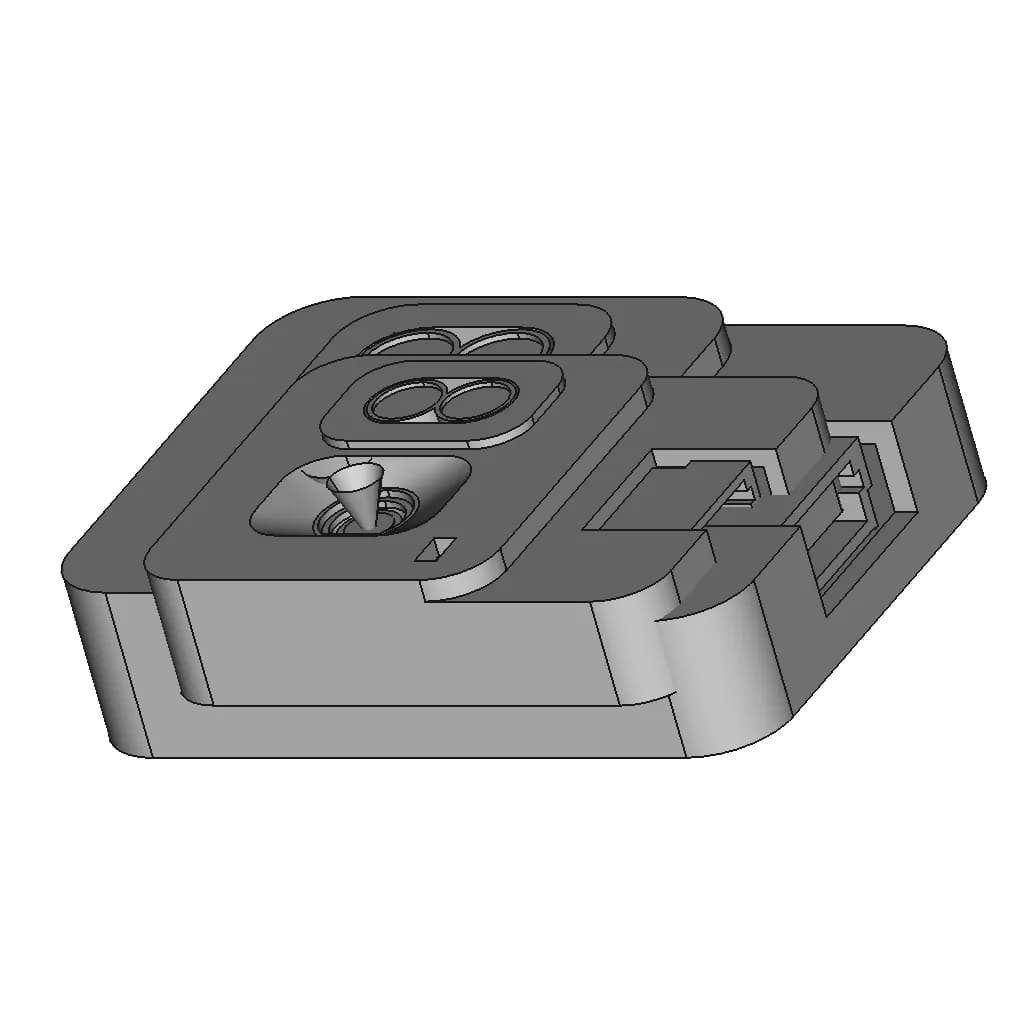 Micoair Optical Flow & Range Sensor Mtf-02P Compatible With Ardupilot/Px4/Inav Sensor Case - Standard Mechanical Component_60_30_degree_snapshot