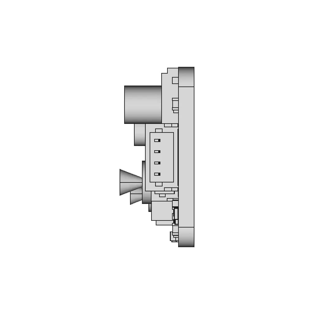 Micoair Optical Flow & Range Sensor Mtf-02P Compatible With Ardupilot/Px4/Inav | 3D Engineering Design File_0_90_degree_snapshot