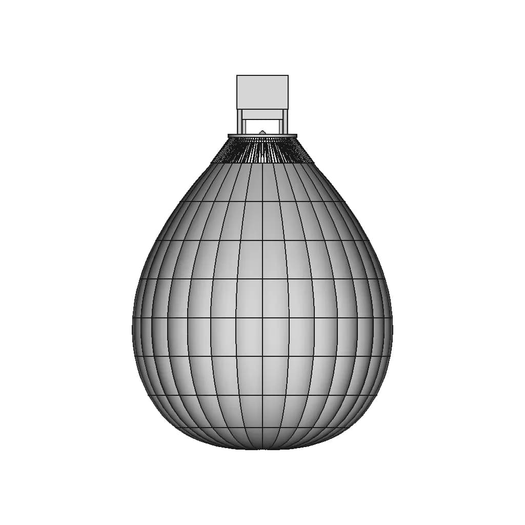 Hot Air Balloon Design - Sıcak Hava Balonu Tasarımı | 3D Engineering Design File_270_0_degree_snapshot