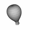 Hot Air Balloon Design - Sıcak Hava Balonu Tasarımı | 3D Engineering Design File_60_30_degree_snapshot
