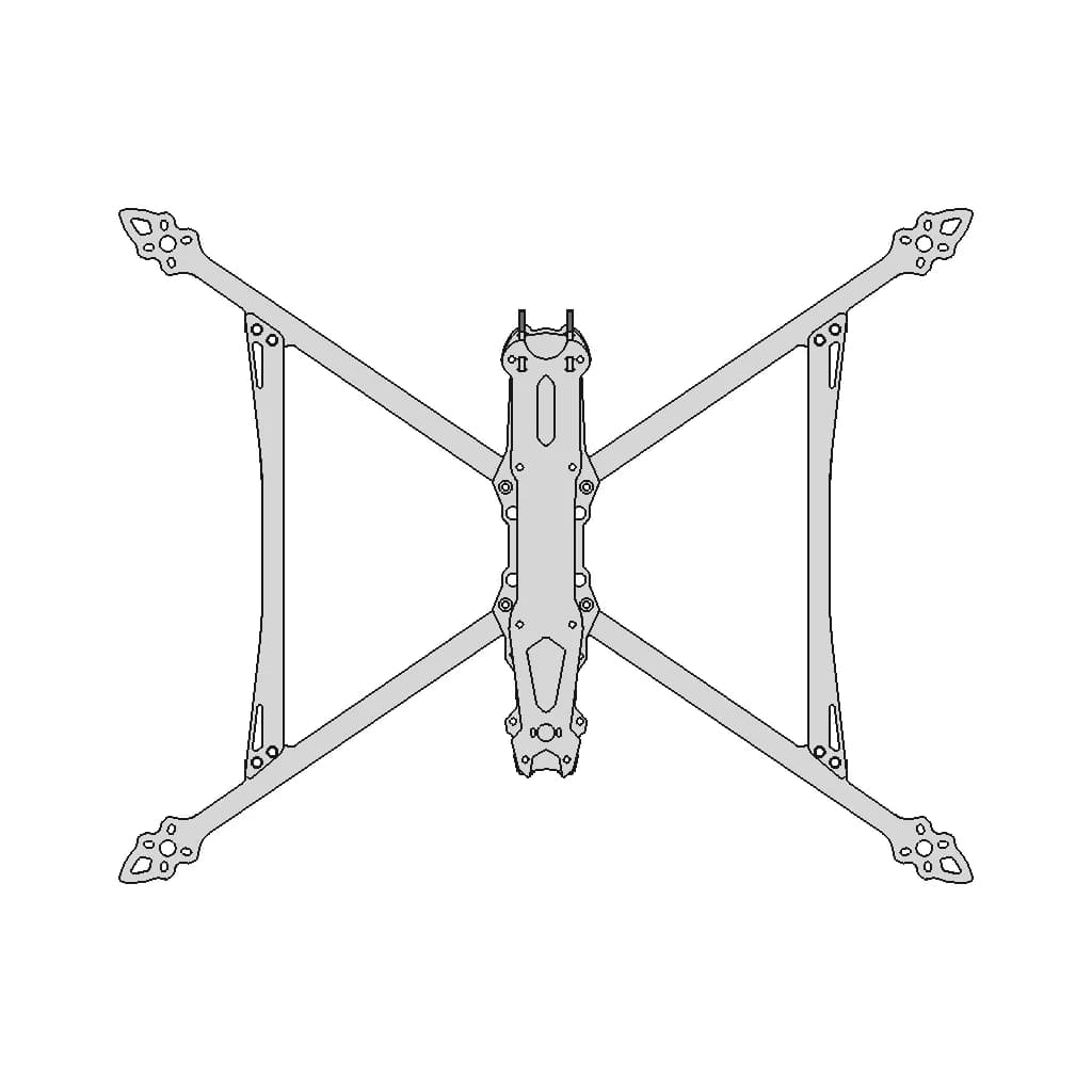 Geprc Mk4 V2 10In - Standard Mechanical Component_0_0_degree_snapshot