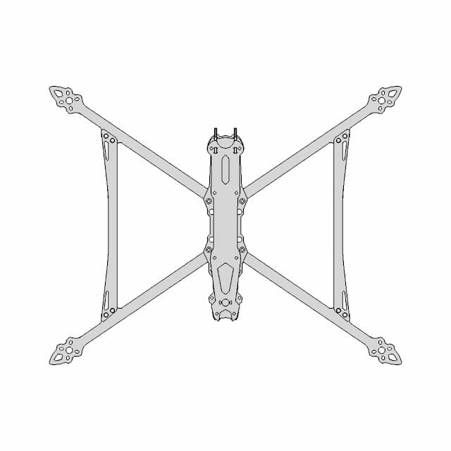 Geprc Mk4 V2 10In - Standard Mechanical Component
