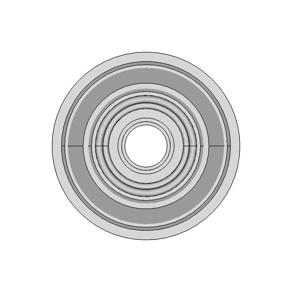 Cryosnap Valve - Simple Leak Reducing Mechanism | High-Quality CAD Model_0_90_degree_snapshot