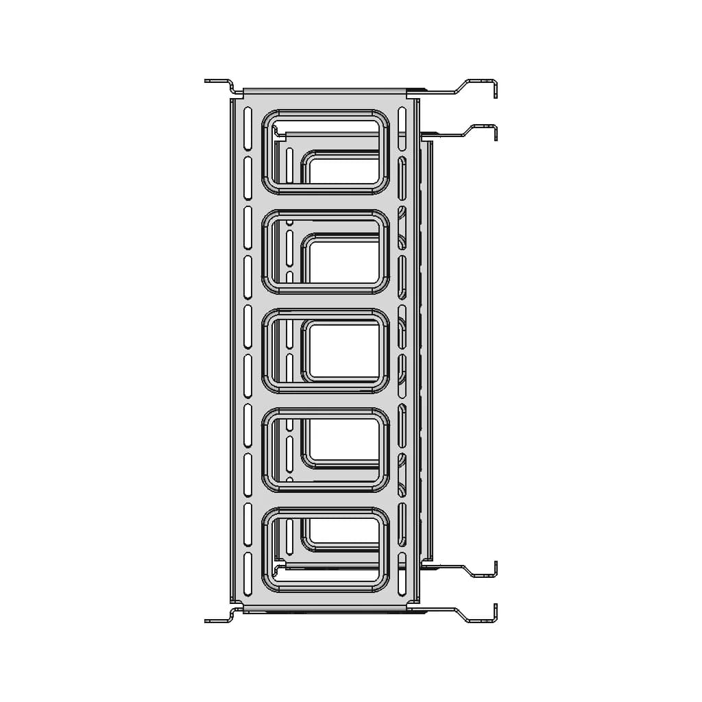 Pfd / Mfd Avionic Display Mounting Rack - Downloadable CAD Representation_0_0_degree_snapshot