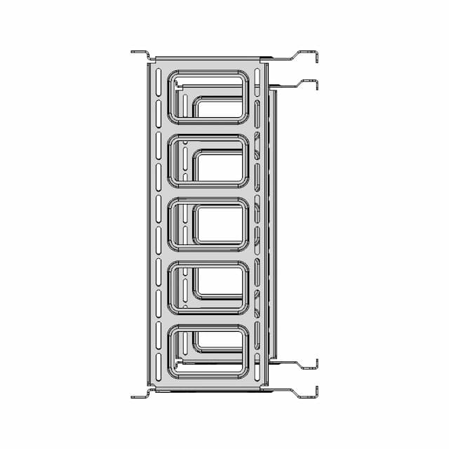 Pfd / Mfd Avionic Display Mounting Rack - Downloadable CAD Representation