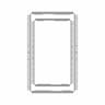 Pfd / Mfd Avionic Display Mounting Rack - Downloadable CAD Representation_0_270_degree_snapshot