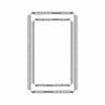 Pfd / Mfd Avionic Display Mounting Rack - Downloadable CAD Representation_0_90_degree_snapshot