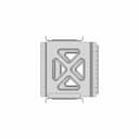 Pfd / Mfd Avionic Display Mounting Rack - Downloadable CAD Representation_270_0_degree_snapshot