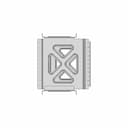 Pfd / Mfd Avionic Display Mounting Rack - Downloadable CAD Representation_90_0_degree_snapshot