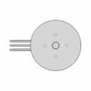 Brushlessmotor Bduav 2204-260Kv - Standard Mechanical Component_270_0_degree_snapshot