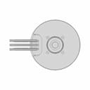 Brushlessmotor Bduav 2204-260Kv - Standard Mechanical Component_90_0_degree_snapshot