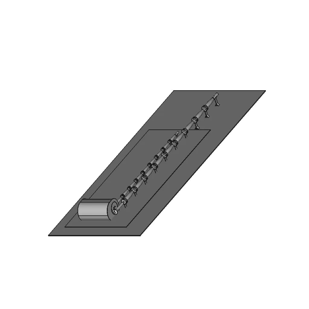 Hyper Velocity Expansion Tunnel Model | 3D Engineering Design File_60_30_degree_snapshot
