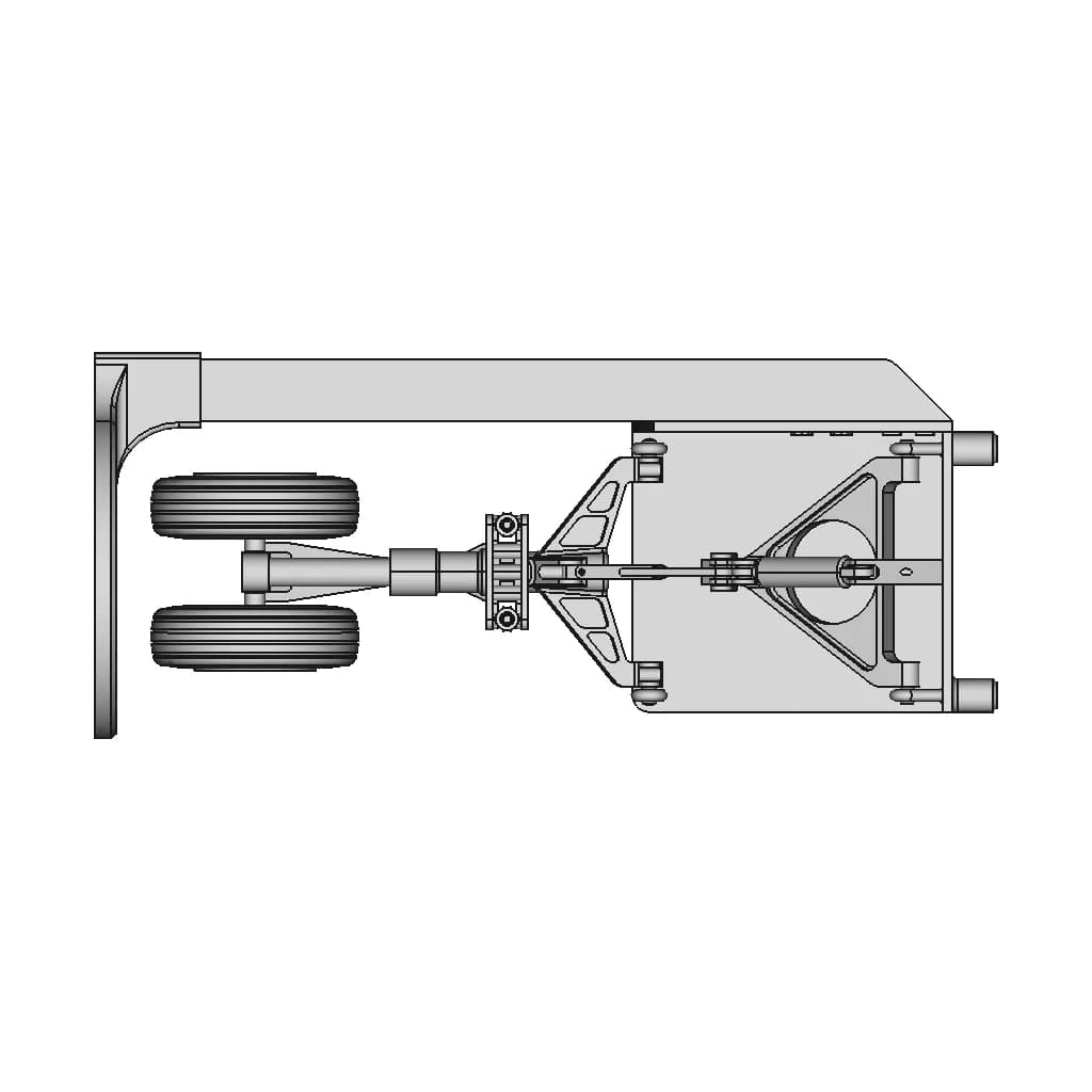 Le'S 737 Nose Landing Gear - Standard Mechanical Component_0_270_degree_snapshot
