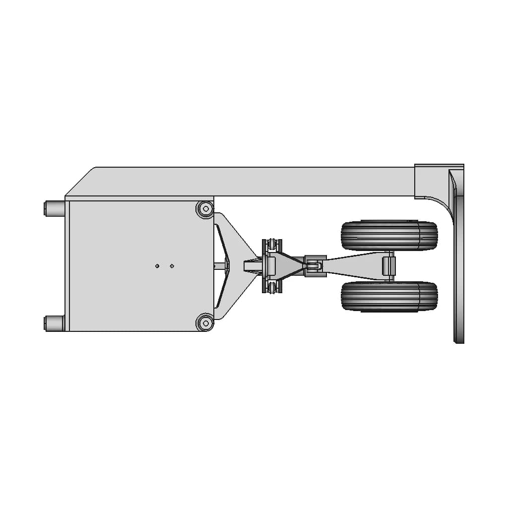 Le'S 737 Nose Landing Gear - Standard Mechanical Component_0_90_degree_snapshot