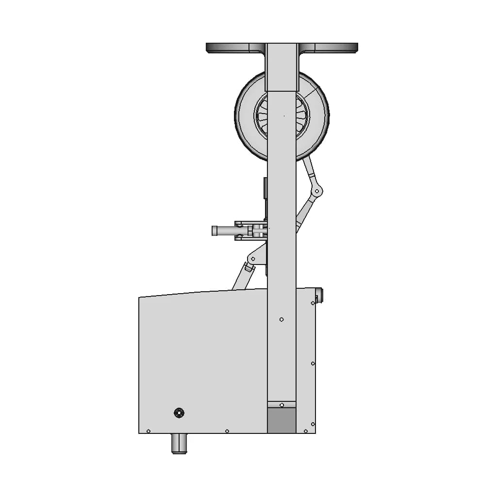 Le'S 737 Nose Landing Gear - Standard Mechanical Component_270_0_degree_snapshot