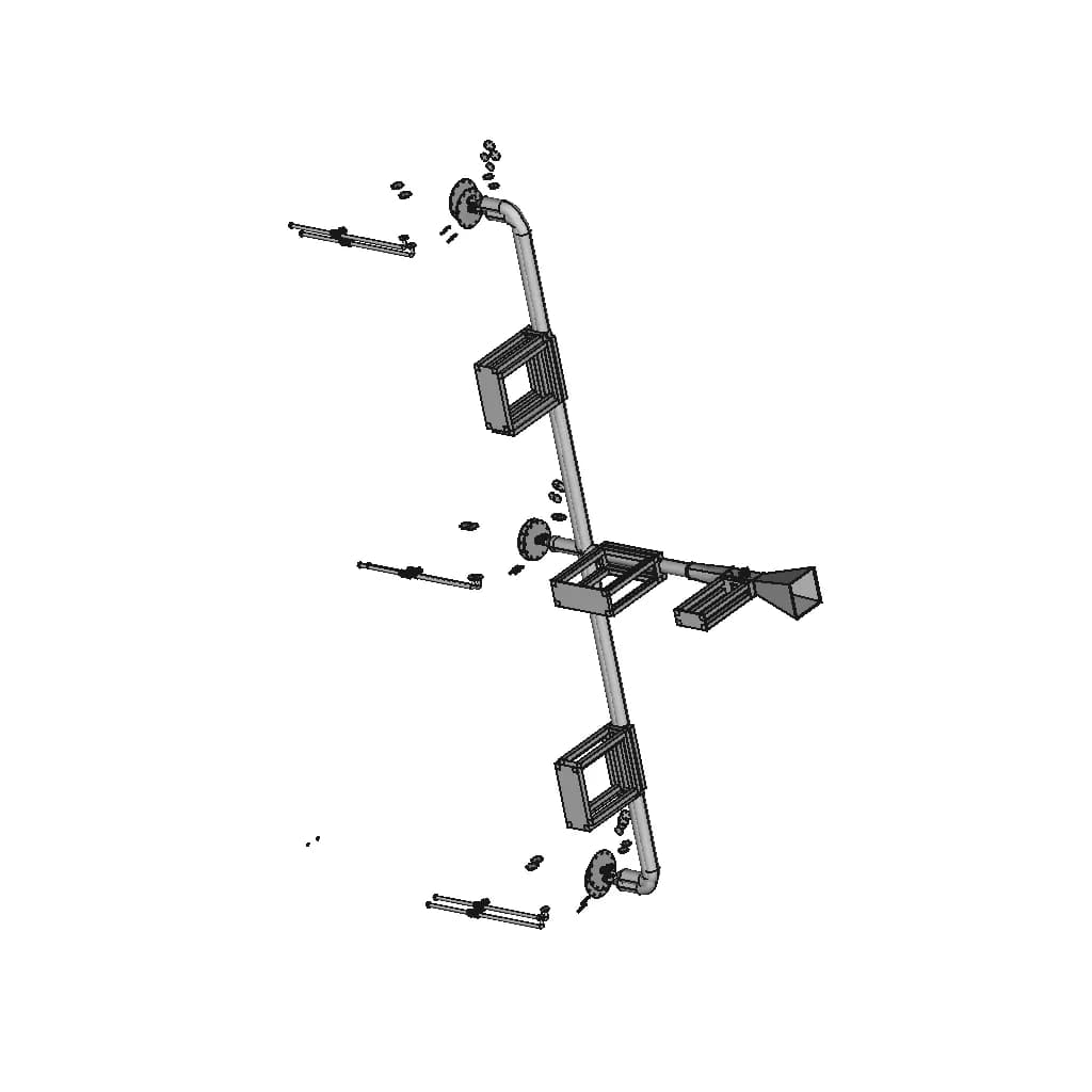 Nasa_Hypervelocity_Expansion_Tunnel | High-Quality CAD Model_60_30_degree_snapshot