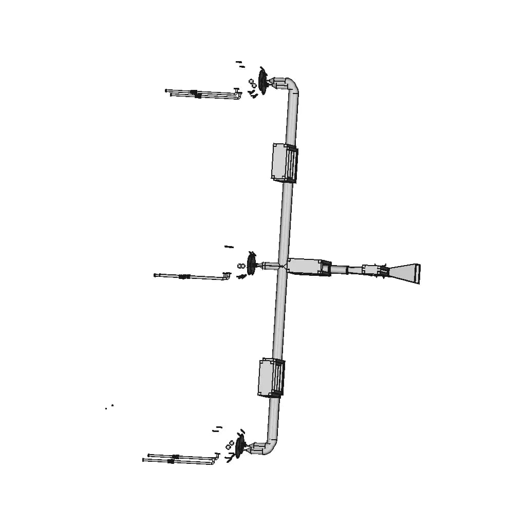 Nasa_Hypervelocity_Expansion_Tunnel | High-Quality CAD Model_90_0_degree_snapshot
