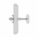 Carbon Cub Rc Airplane Xl 3000Mm - Standard Mechanical Component_0_0_degree_snapshot