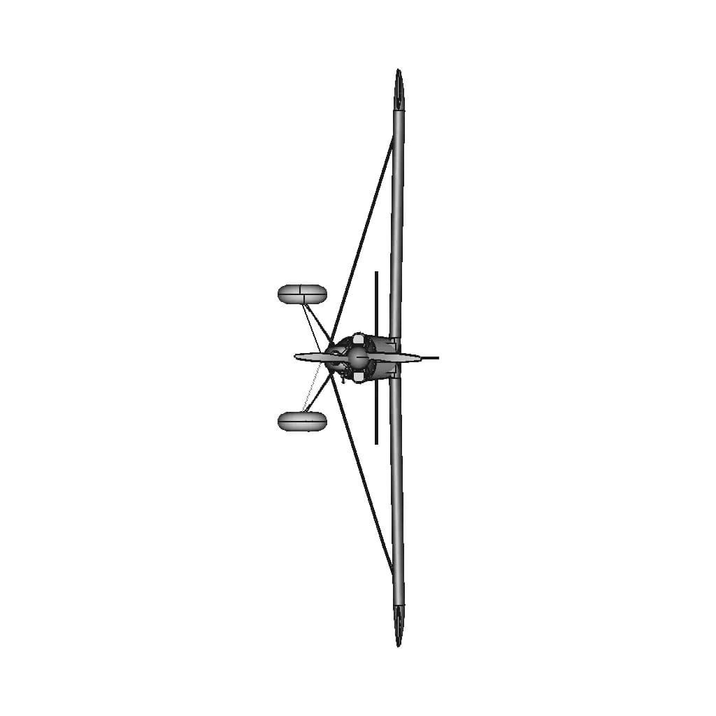 Carbon Cub Rc Airplane Xl 3000Mm - Standard Mechanical Component_0_270_degree_snapshot
