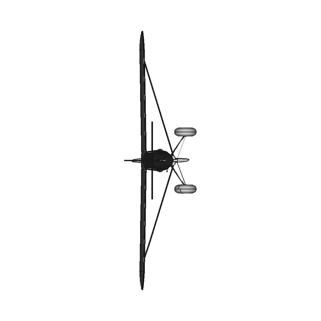 Carbon Cub Rc Airplane Xl 3000Mm - Standard Mechanical Component_0_90_degree_snapshot