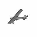 Carbon Cub Rc Airplane Xl 3000Mm - Standard Mechanical Component_60_30_degree_snapshot
