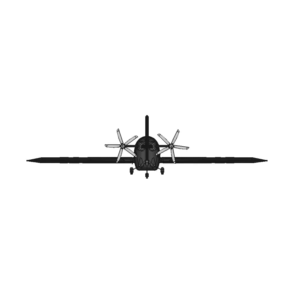 Airplant "Student" ) | High-Quality CAD Model_0_90_degree_snapshot