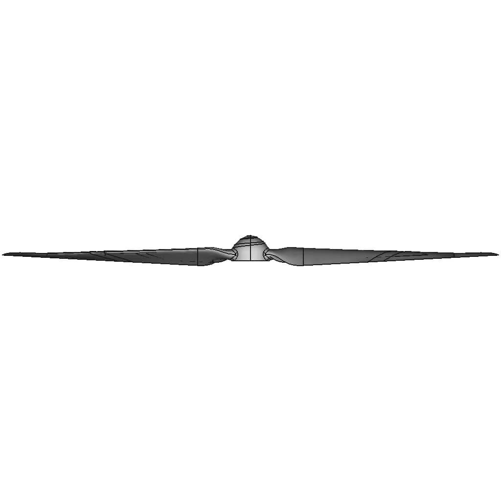 Drone Propeller | High-Quality CAD Model_0_0_degree_snapshot