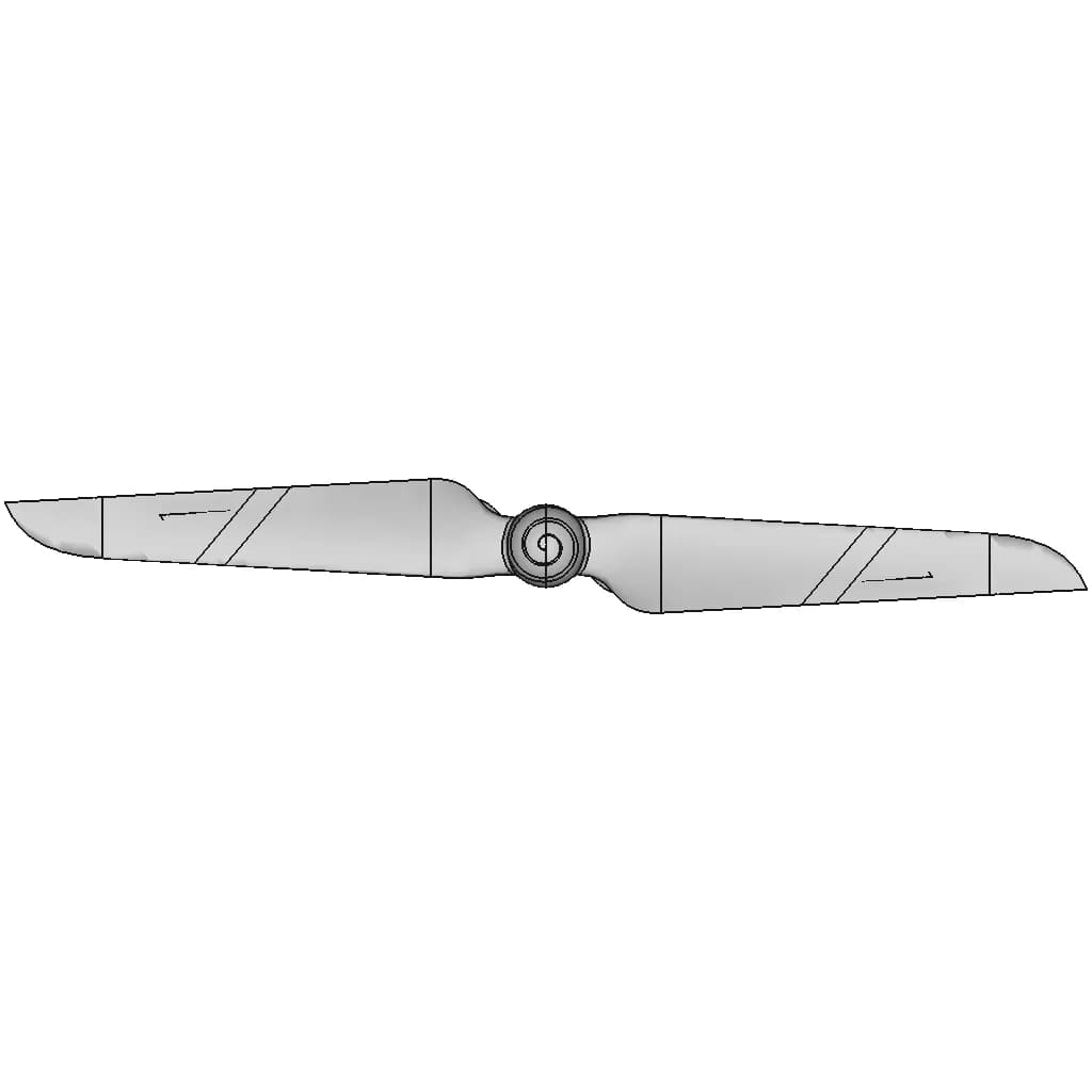 Drone Propeller | High-Quality CAD Model_270_0_degree_snapshot