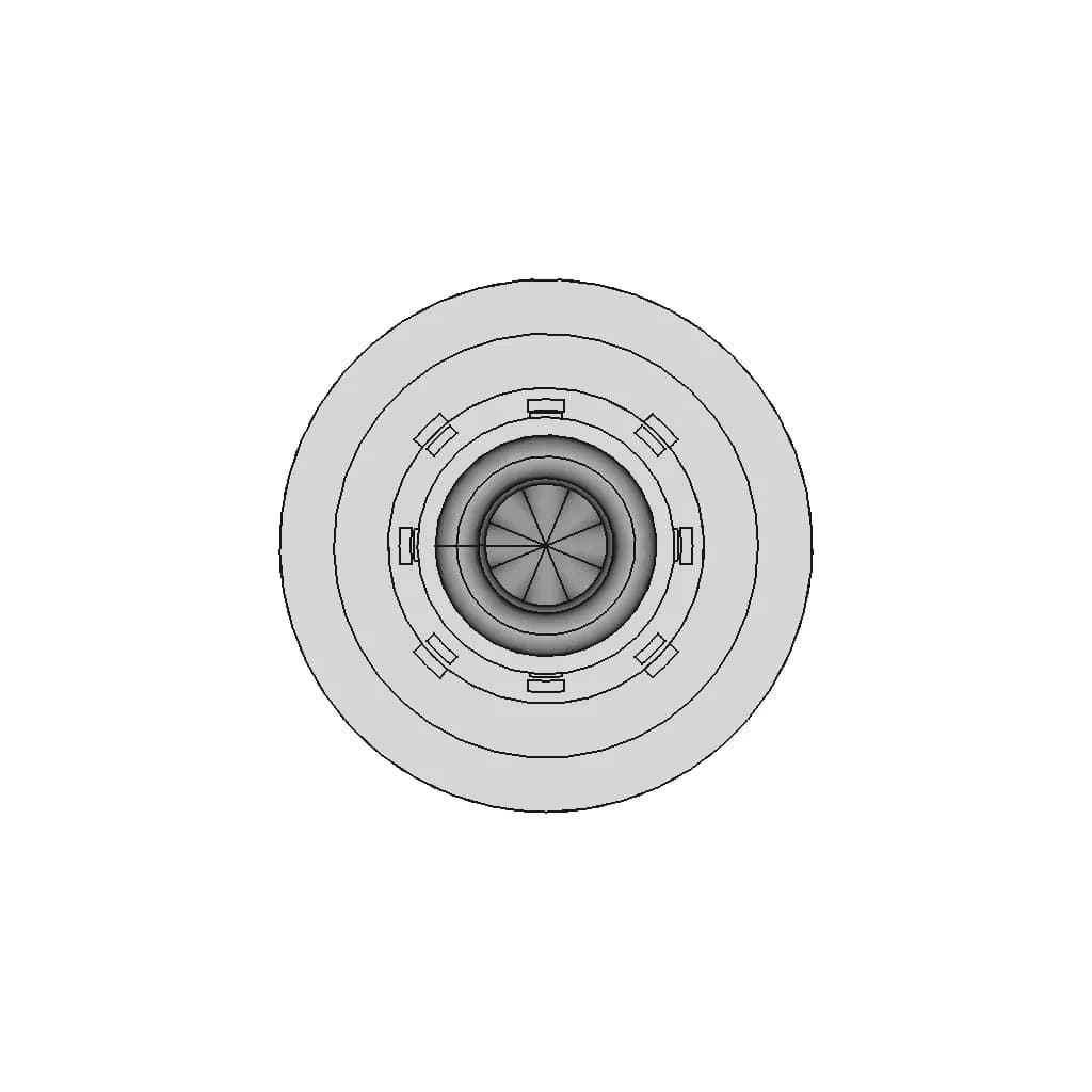 Low Leakage Cryogenic Disconnect | High-Quality CAD Model_0_90_degree_snapshot