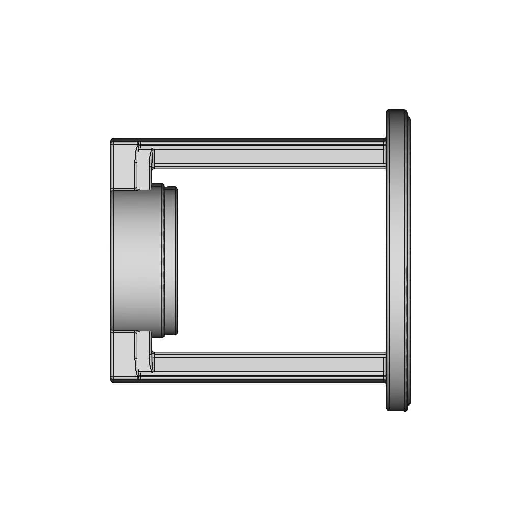 Zero Leakage Cryogenic Disconnects For Fuel Transfer And Long-Term Storagefollow - Downloadable CAD Representation_90_0_degree_snapshot