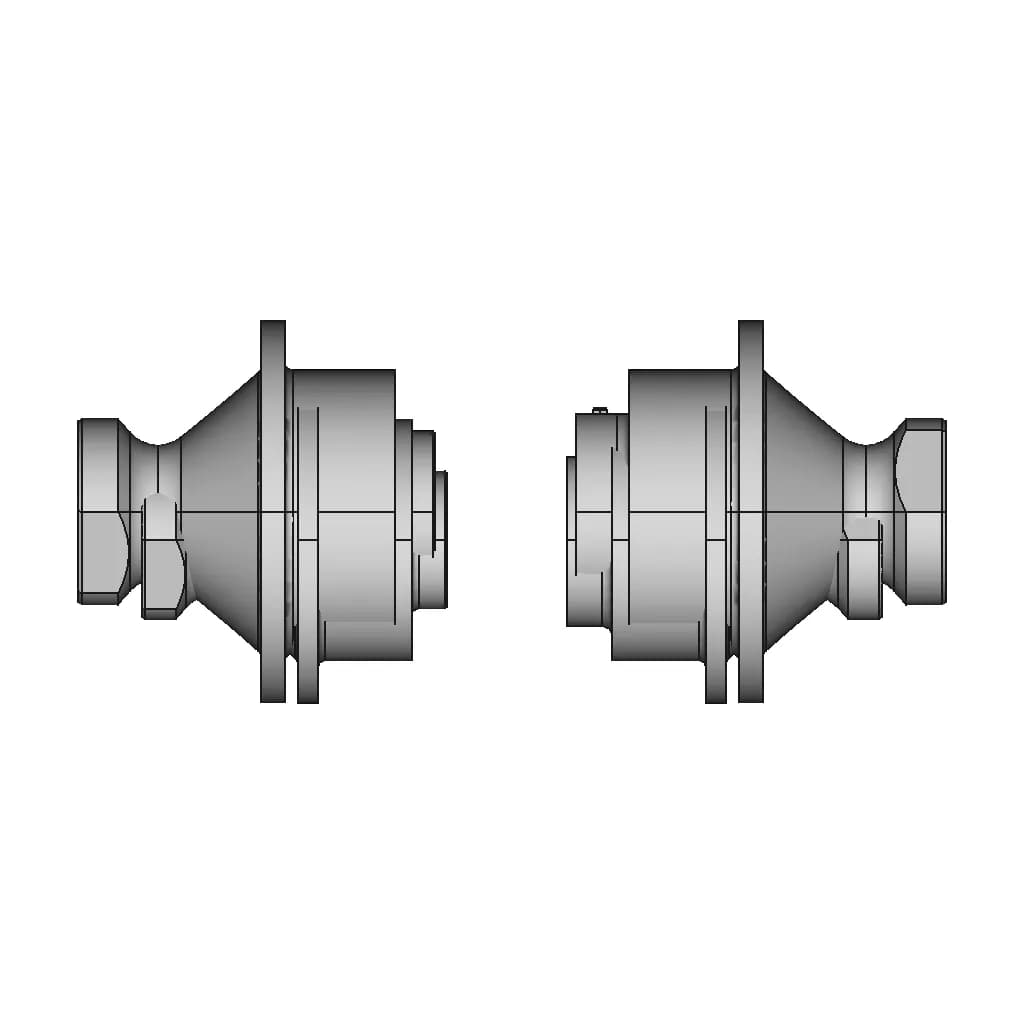 Cryoloc - Low Leakage Cryogenic Quick Disconnect Design Concept - Standard Mechanical Component_0_0_degree_snapshot