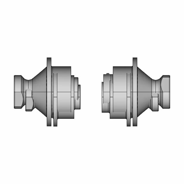 Cryoloc - Low Leakage Cryogenic Quick Disconnect Design Concept - Standard Mechanical Component