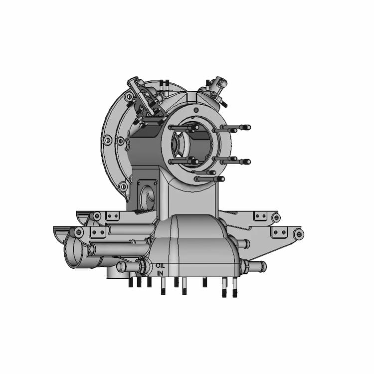 Wright P-1 Cyclone Engine - Downloadable CAD Representation
