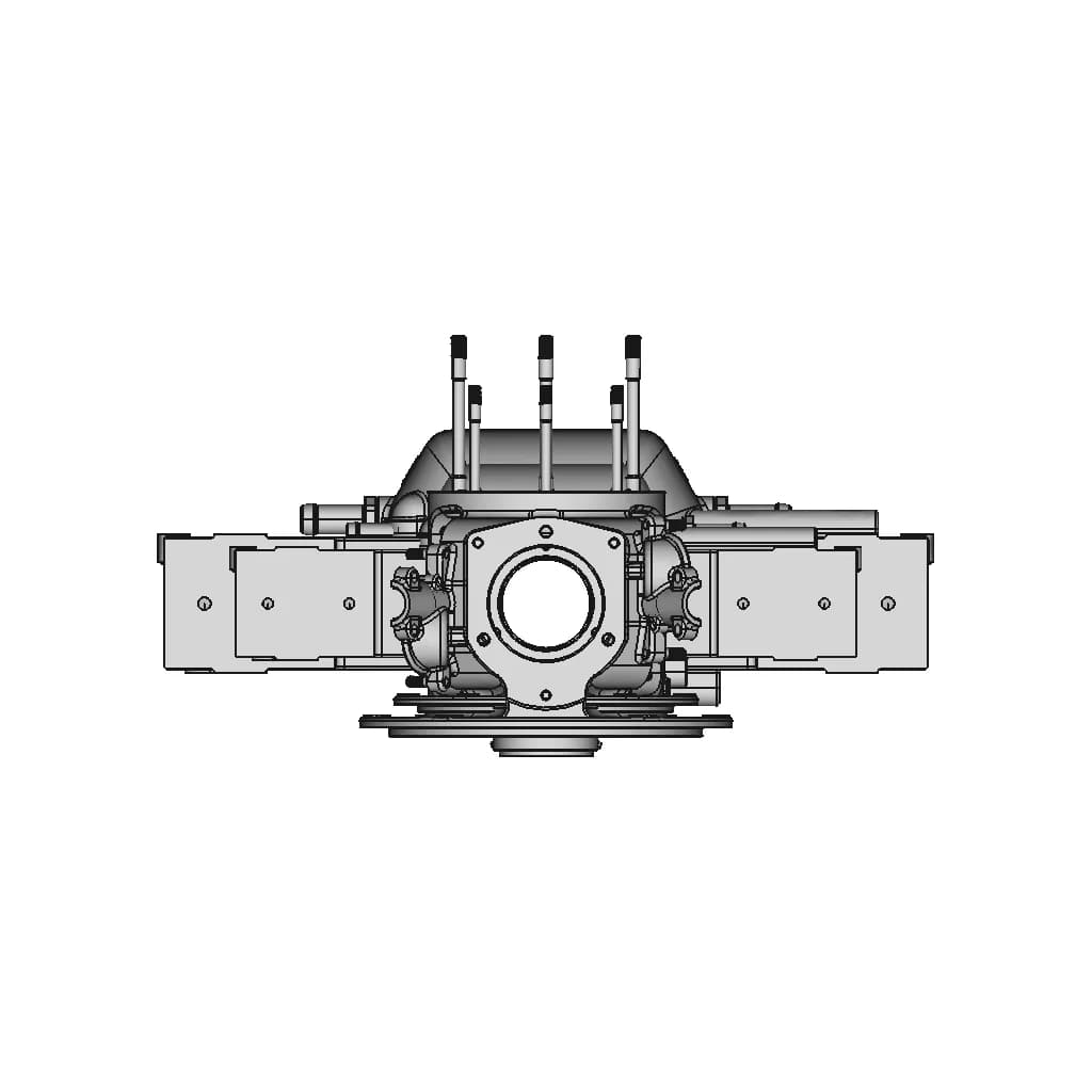 Wright P-1 Cyclone Engine - Downloadable CAD Representation_270_0_degree_snapshot