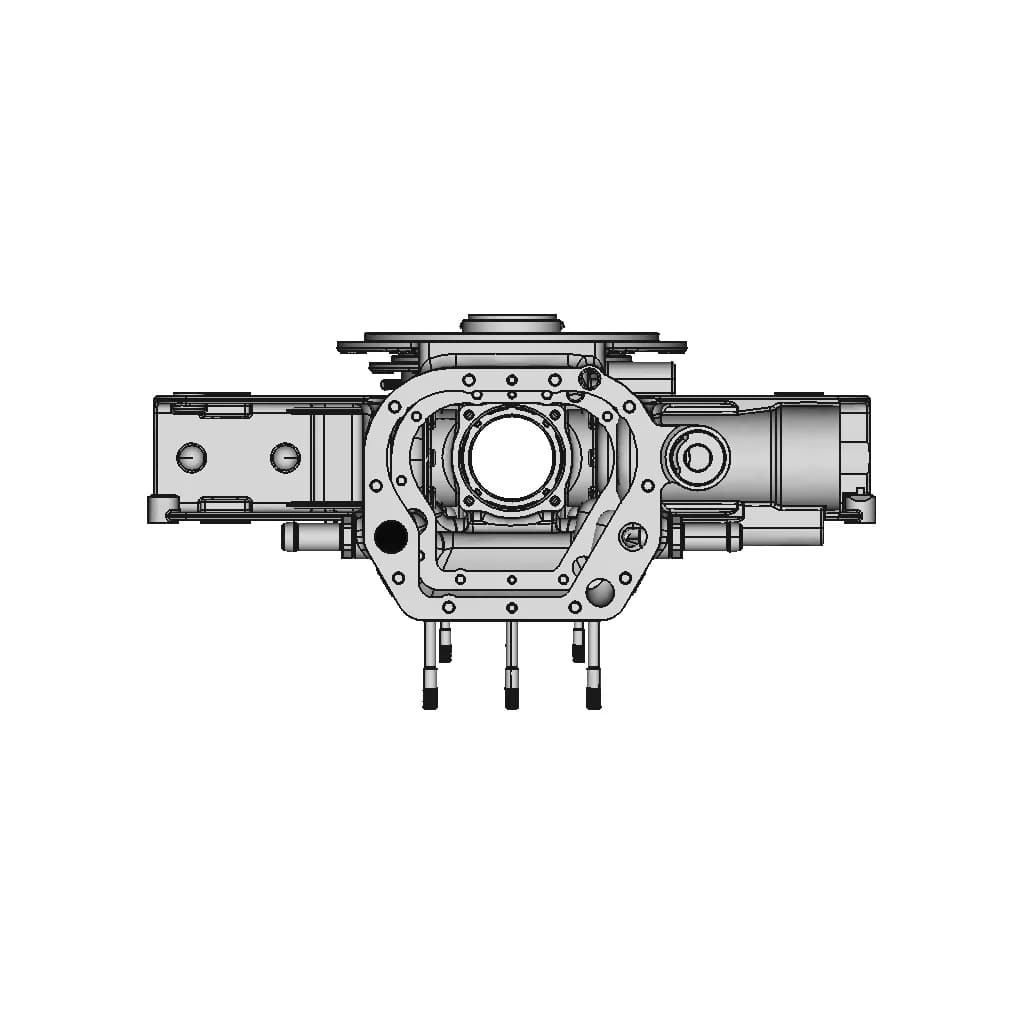 Wright P-1 Cyclone Engine - Downloadable CAD Representation_90_0_degree_snapshot