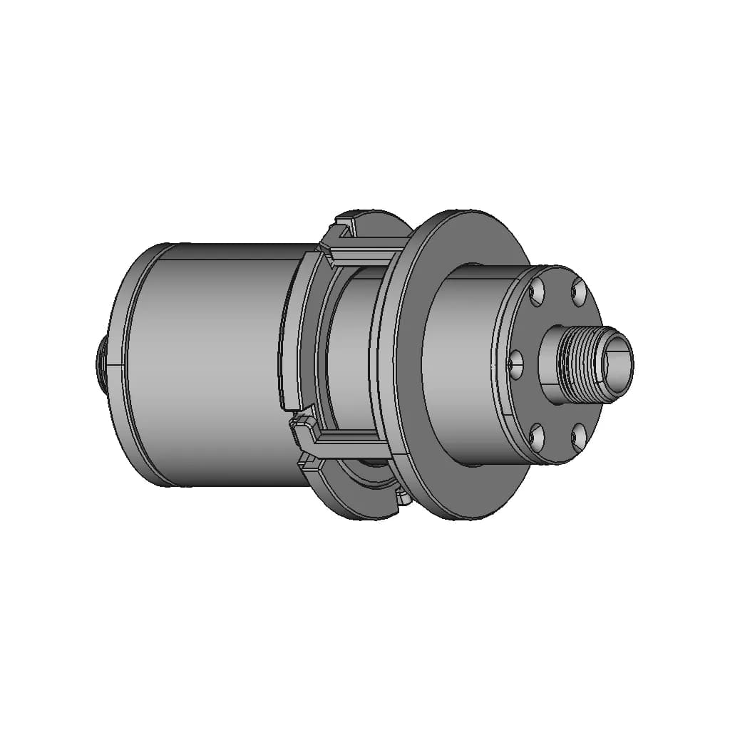 Cryogenic_Coupling_With_Easy_Clamp | High-Quality CAD Model_60_30_degree_snapshot