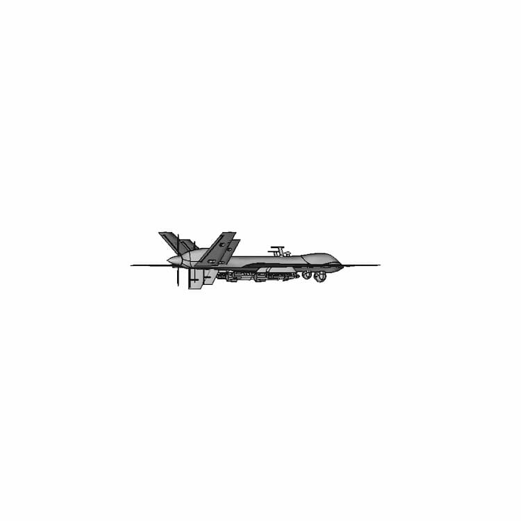 Mq-9 Reaper Uav 3D Model | 3D Engineering Design File