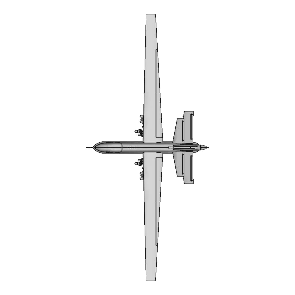 Mq-9 Reaper Uav 3D Model | 3D Engineering Design File_270_0_degree_snapshot