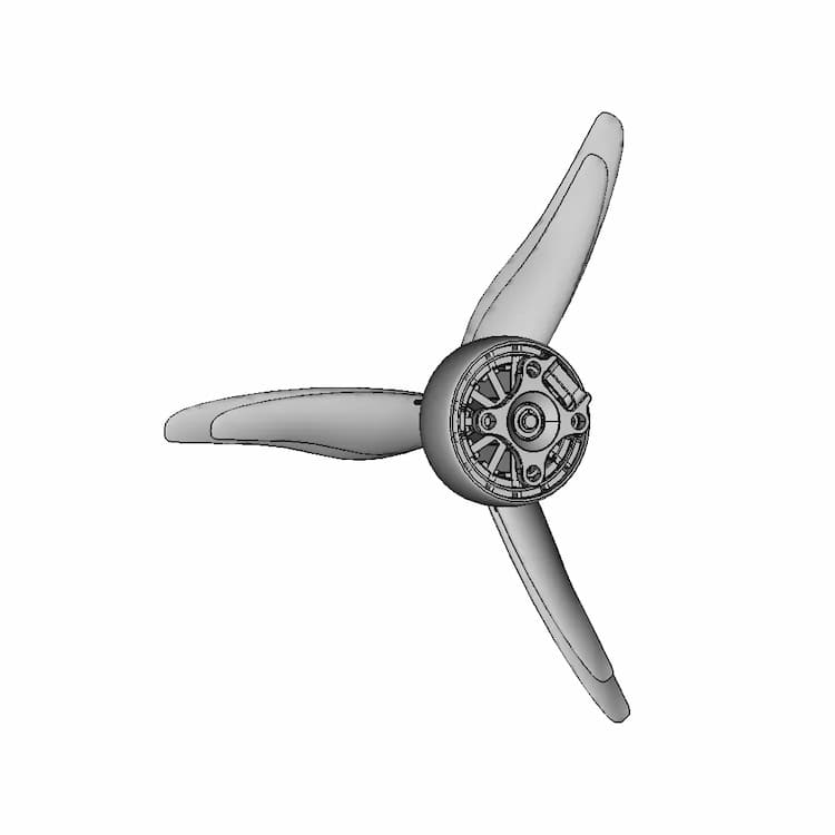 Brushless Drone Motor (Dc) | 3D Engineering Design File