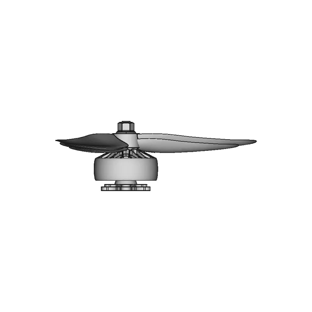 Brushless Drone Motor (Dc) | 3D Engineering Design File_90_0_degree_snapshot