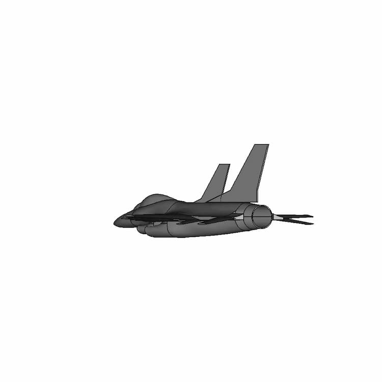 F 16 - Downloadable CAD Representation