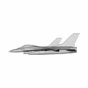 F 16 - Downloadable CAD Representation_0_90_degree_snapshot