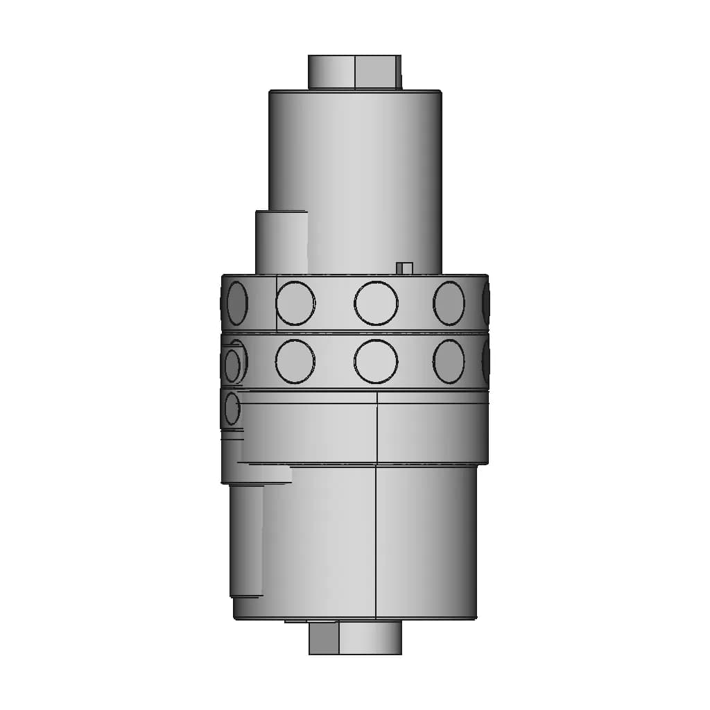 Permanent Magnetic Switch Cryogenic Disconnect For Space Exploration | High-Quality CAD Model_270_0_degree_snapshot
