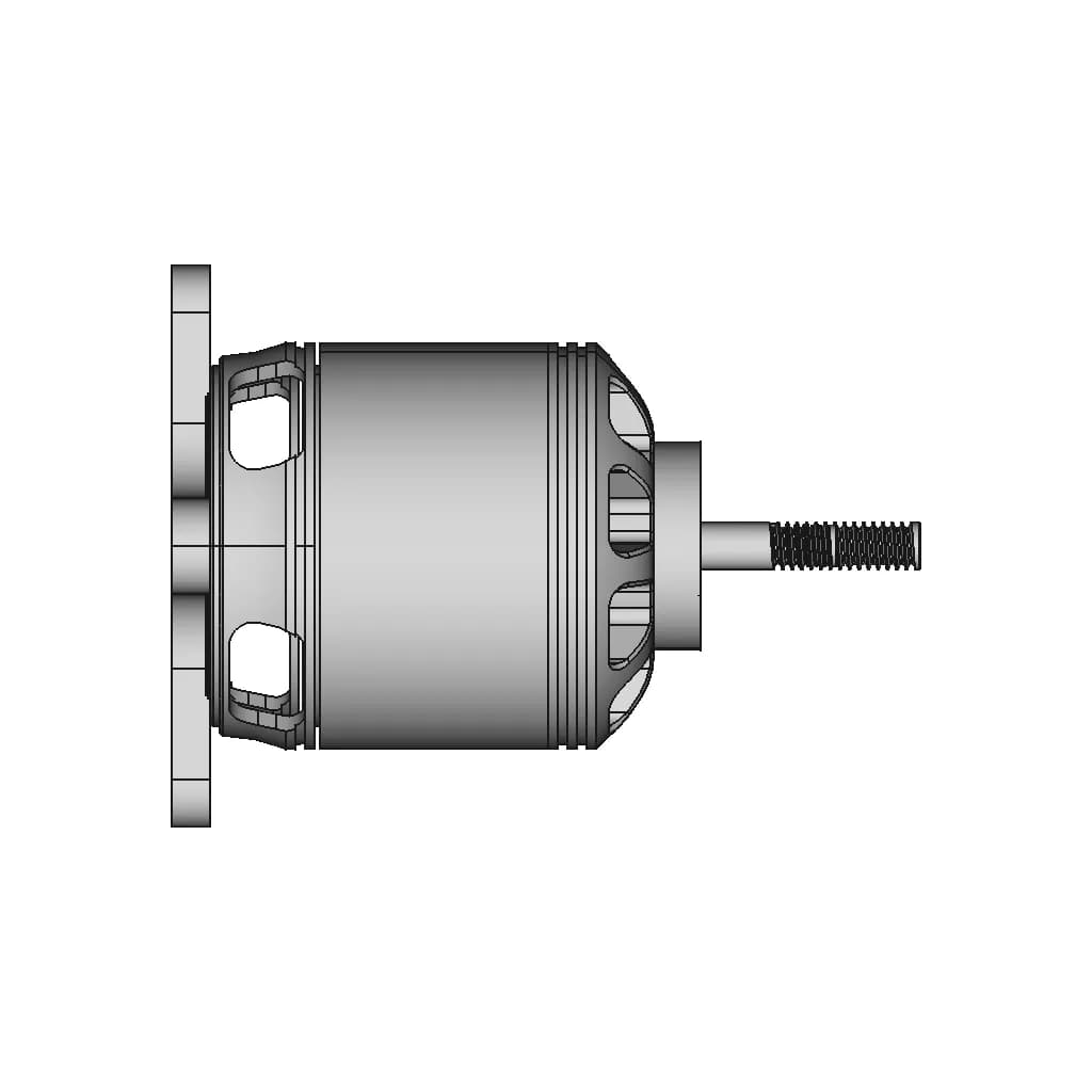 Ry_X10_Motor_600Kv_6S - Standard Mechanical Component_0_270_degree_snapshot