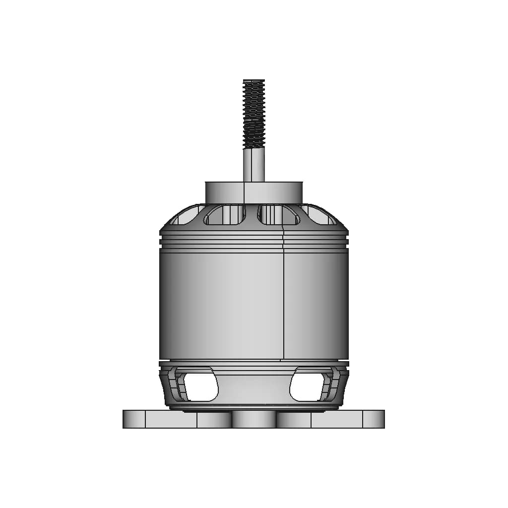 Ry_X10_Motor_600Kv_6S - Standard Mechanical Component_90_0_degree_snapshot
