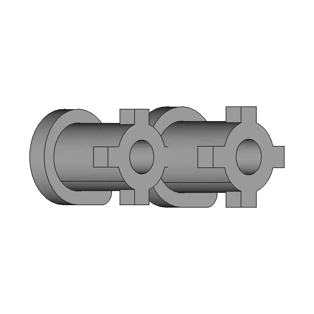 Voxel Custom Fastener | High-Quality CAD Model_0_0_degree_snapshot